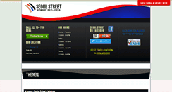Desktop Screenshot of eatseoulstreet.com